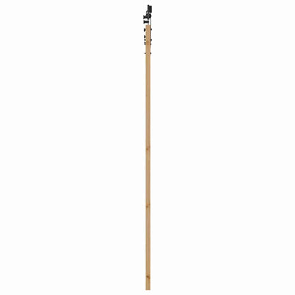 Schiebetür Manuell Braun 93 x 211 cm Holz und Metall