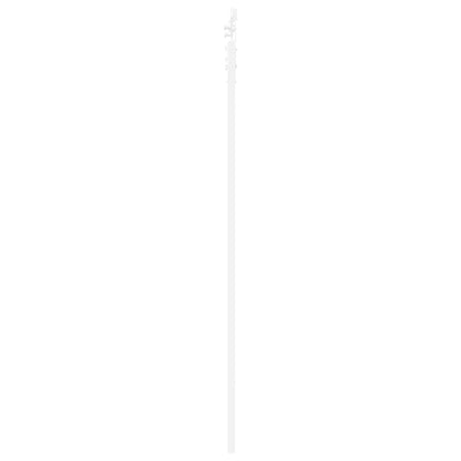 Schiebetür Weiß 73,5 x 211 cm Holz und Metall