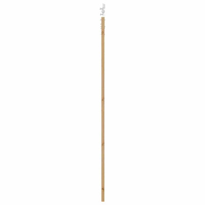 Schiebetür Braun 83 x 232 cm Holz und Metall