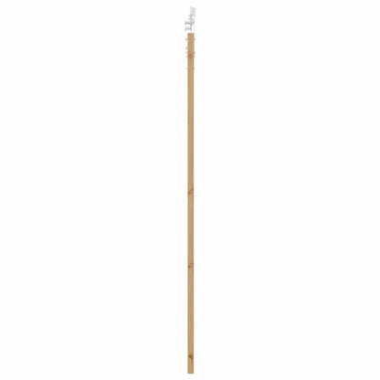 Schiebetür Braun 86 x 211 cm Holz und Metall