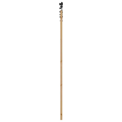 Schiebetür Manuell Braun 73,5 x 211 cm Holz und Metall