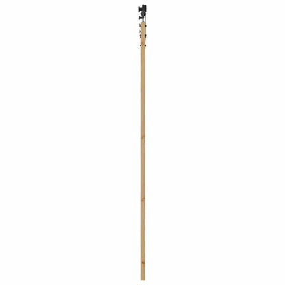 Schiebetür Manuell Braun 78 x 232 cm Holz und Metall