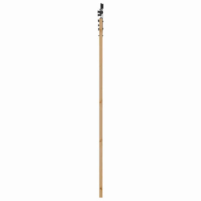 Schiebetür Manuell Braun 78 x 211 cm Holz und Metall