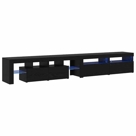 TV-Schränke 3 pcs Schwarze Eiche 260 x 36.5 x 40 cm