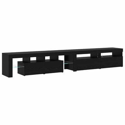 TV-Schränke 3 pcs Schwarze Eiche 260 x 36.5 x 40 cm