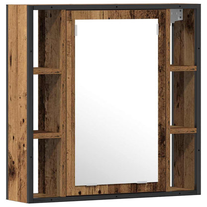 Badezimmermöbel Set 2 pcs Braun 60 x 30 x 60 cm Holzwerkstoff