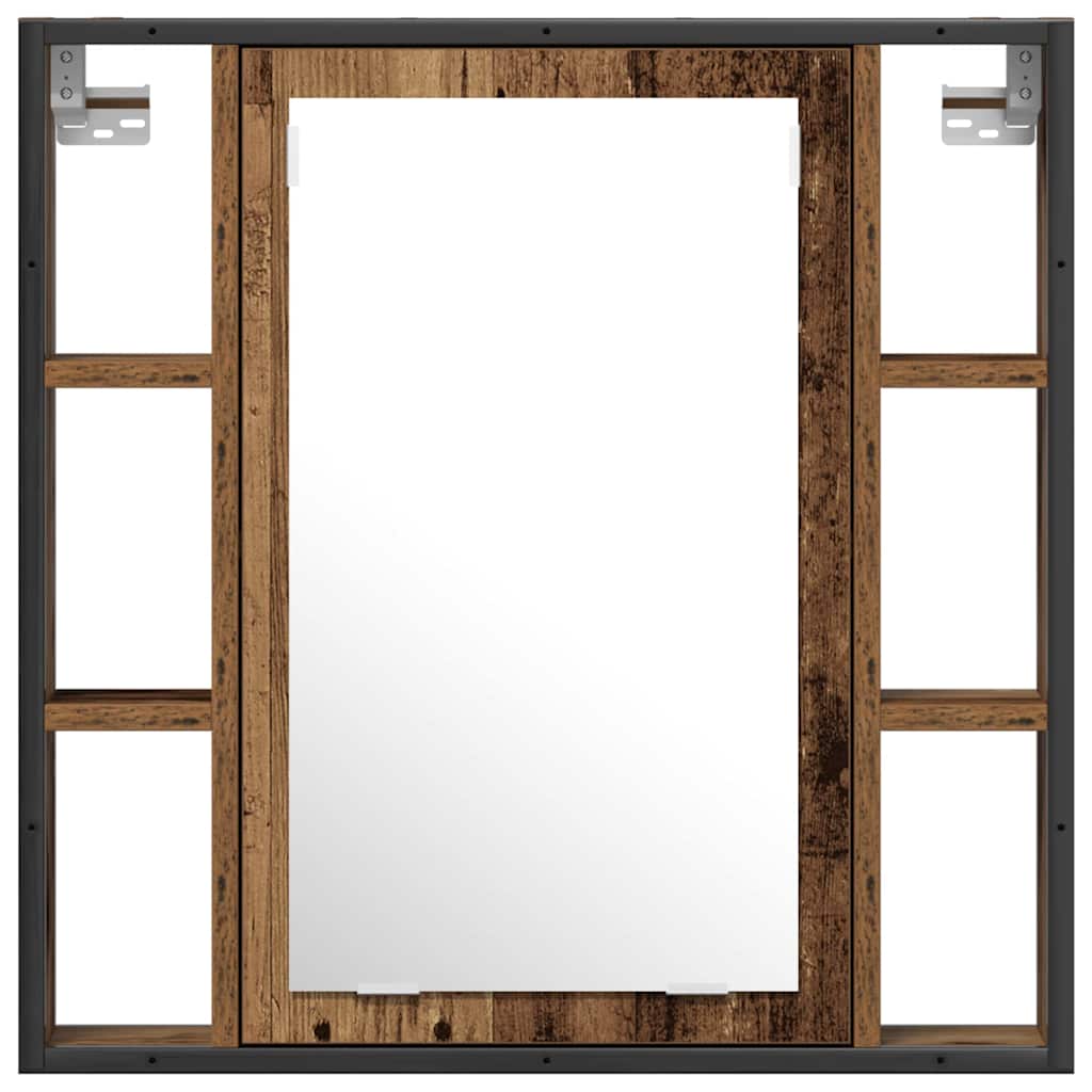 Badezimmermöbel Set 2 pcs Braun 60 x 30 x 60 cm Holzwerkstoff