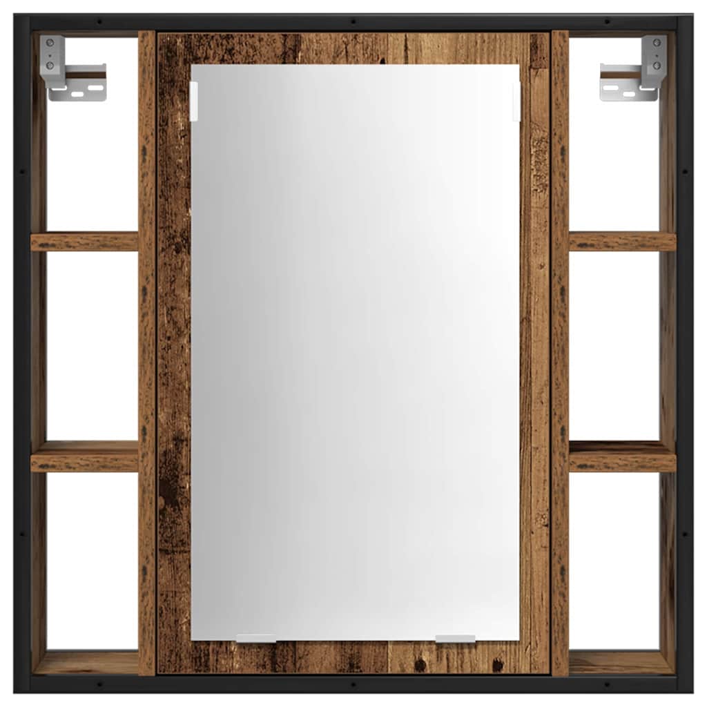 Badezimmermöbel Set 2 pcs Braun 60 x 30 x 60 cm Holzwerkstoff