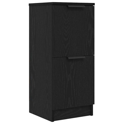 Sideboard Schwarze Eiche 180 x 30 x 70 cm Holzwerkstoff