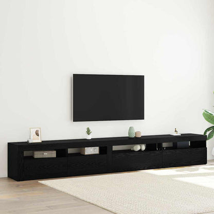 TV-Schrank-Set 3 pcs Schwarze Eiche 270 x 35 x 40 cm