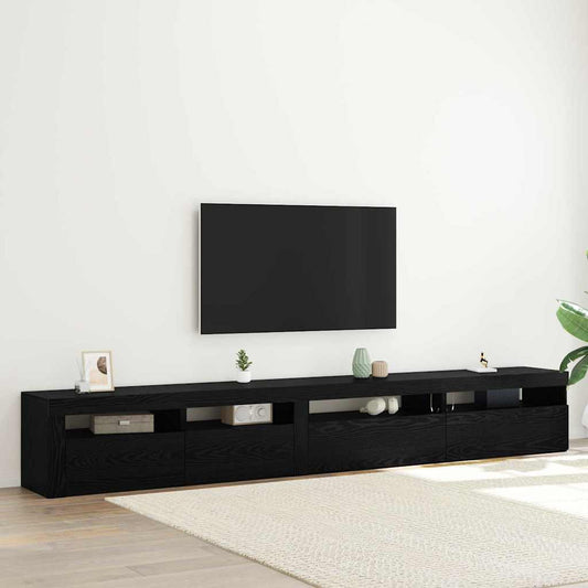 TV-Schrank-Set 3 pcs Schwarze Eiche 270 x 35 x 40 cm