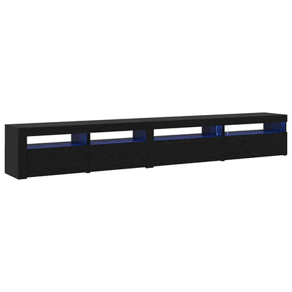 TV-Schrank-Set 3 pcs Schwarze Eiche 270 x 35 x 40 cm