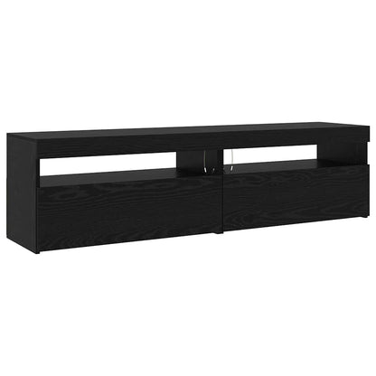 TV-Schrank-Set 3 pcs Schwarze Eiche 270 x 35 x 40 cm