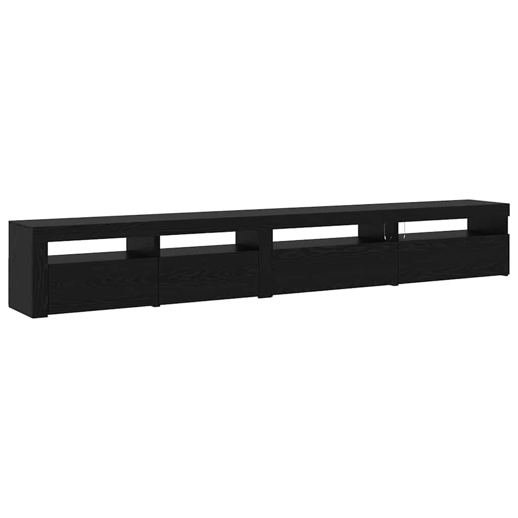 TV-Schrank-Set 3 pcs Schwarze Eiche 270 x 35 x 40 cm