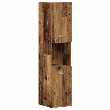 Badezimmer Möbel Set mit Tür 4 pcs Altholz 60 x 38.5 x 46 cm