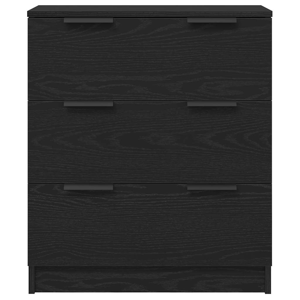 Sideboard Schwarze Eiche 180 x 30 x 70 cm Holzwerkstoff