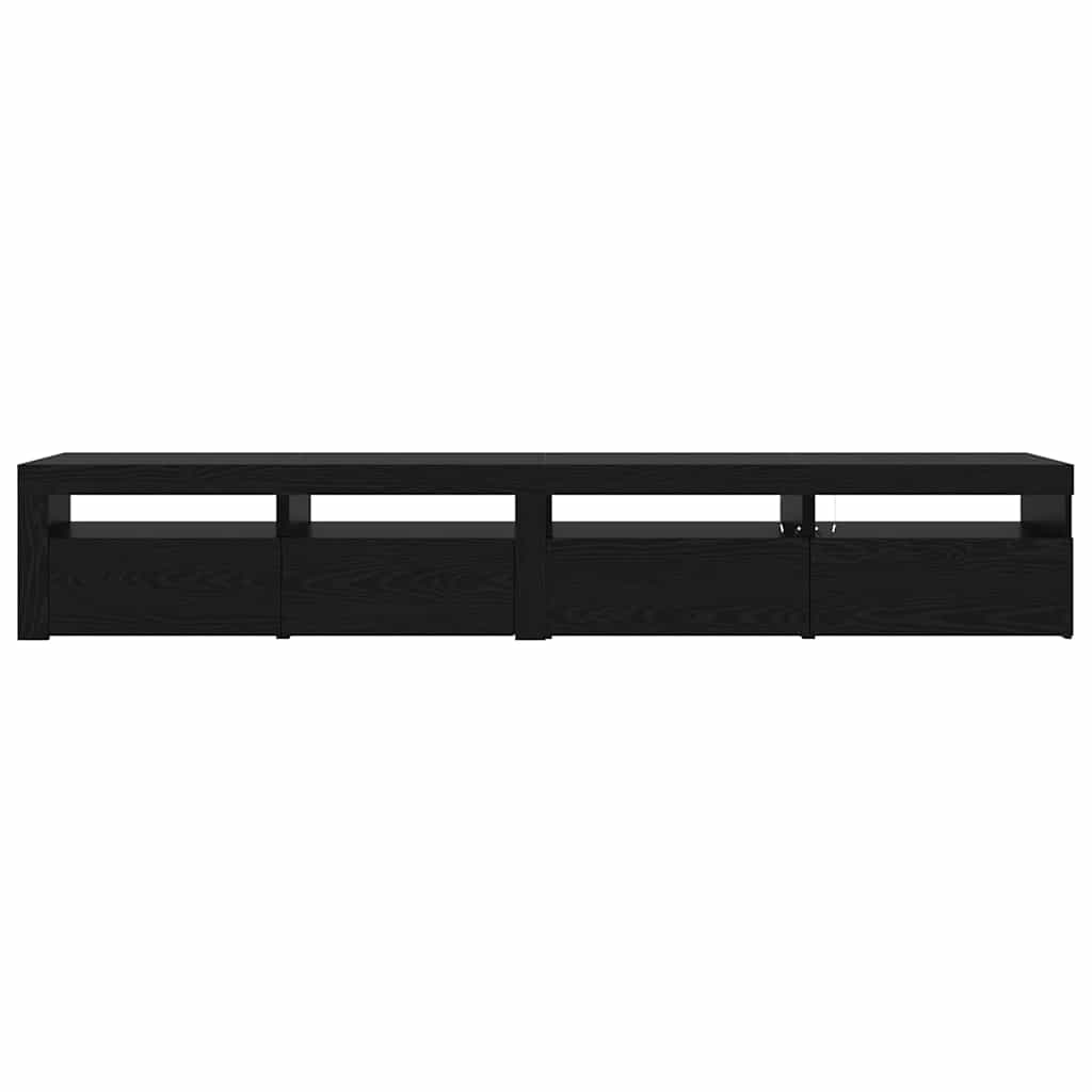 TV-Schrank-Set 3 pcs Schwarze Eiche 240 x 35 x 40 cm