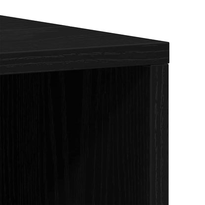 Badezimmermöbel Set 3 pcs Schwarz 60 x 30 x 60 cm Holzwerkstoff