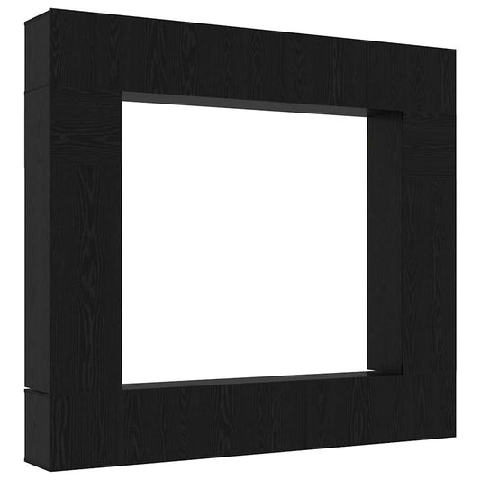 TV-Möbel-Set 8 pcs Schwarz Eichen-Optik 100 x 30 x 30 cm