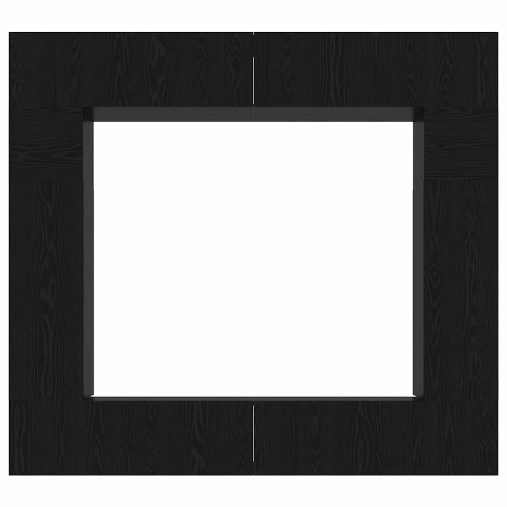 TV-Möbel-Set 8 pcs Schwarz Eichen-Optik 100 x 30 x 30 cm