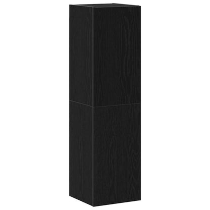 TV-Möbel-Set 4 pcs Schwarze Eiche 30,5 x 30 x 110 cm