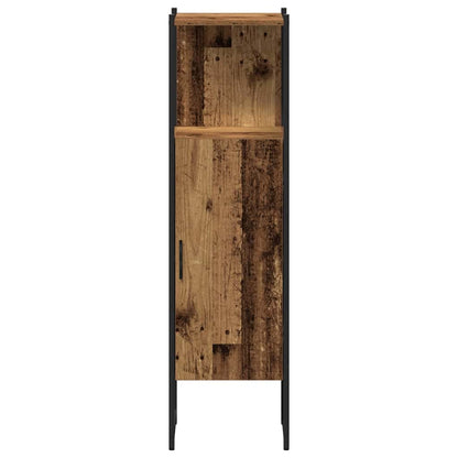 Badezimmermöbel Set mit Regal 4 pcs Braun 33 x 33 x 185.5 cm