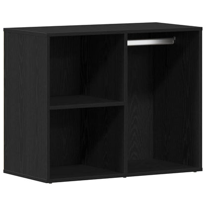 LED Schminktisch Schwarze Eiche 140 x 40 x 140 cm Holzwerkstoff