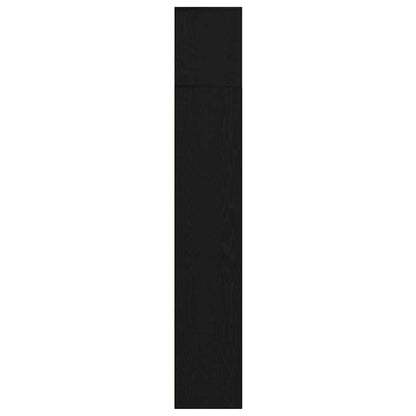 Bücherregal 3 pcs Schwarze Eiche 36 x 30 x 143 cm Holzwerkstoff