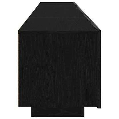 TV-Schränk 2 pcs Schwarz 200 x 35 x 40 cm Holzwerkstoff