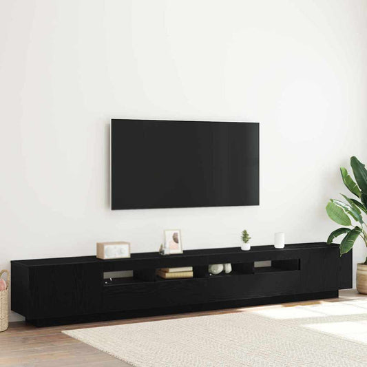 TV-Schränk 3 pcs Schwarz 260 x 35 x 40 cm Holzwerkstoff