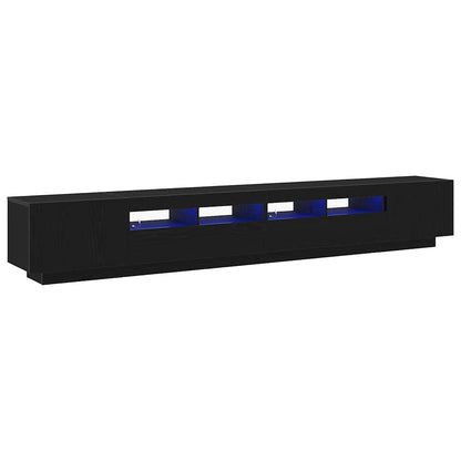 TV-Schränk 3 pcs Schwarz 260 x 35 x 40 cm Holzwerkstoff