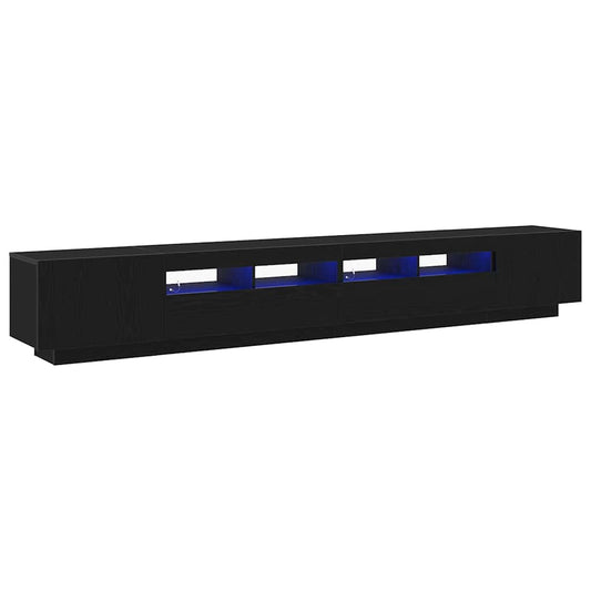 TV-Schränk 3 pcs Schwarz 260 x 35 x 40 cm Holzwerkstoff