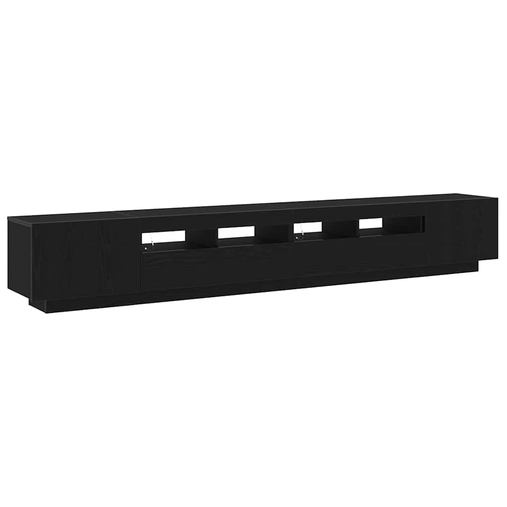 TV-Schränk 3 pcs Schwarz 260 x 35 x 40 cm Holzwerkstoff