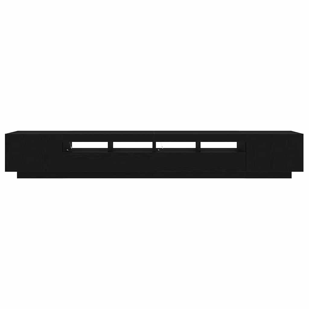 TV-Schränk 3 pcs Schwarz 260 x 35 x 40 cm Holzwerkstoff