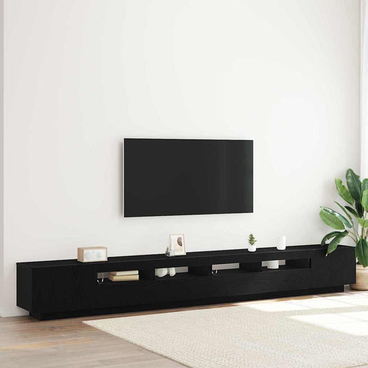 TV-Schränk 3 pcs Schwarz 300 x 35 x 40 cm Holzwerkstoff