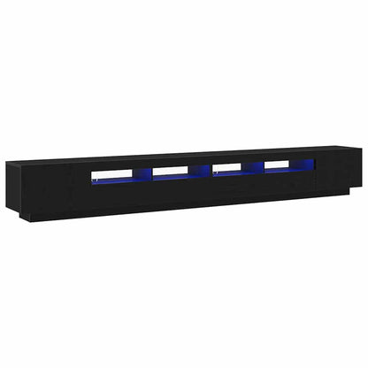 TV-Schränk 3 pcs Schwarz 300 x 35 x 40 cm Holzwerkstoff