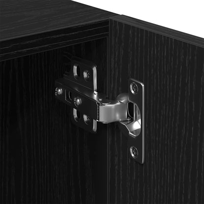 TV-Schränk Schwarze Eiche 100 x 35 x 40 cm Holzwerkstoff