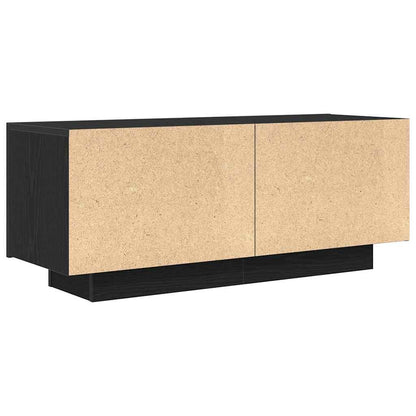 TV-Schränk Schwarze Eiche 100 x 35 x 40 cm Holzwerkstoff