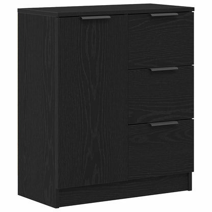 Sideboard Schwarze Eiche 180 x 30 x 70 cm Holzwerkstoff