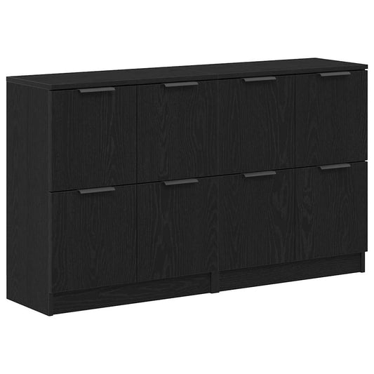 Anrichte Schwarze Eiche 180 x 30 x 70 cm Holzwerkstoff