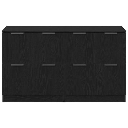 Anrichte Schwarze Eiche 180 x 30 x 70 cm Holzwerkstoff