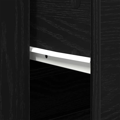 Sideboard Schwarze Eiche 240 x 33 x 70 cm Holzwerkstoff