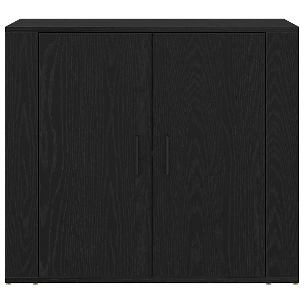 Sideboard Schwarze Eiche 240 x 33 x 70 cm Holzwerkstoff