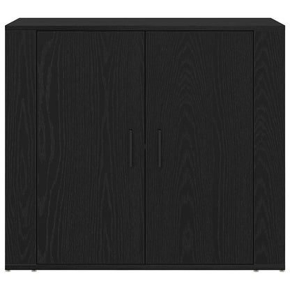 Sideboard Schwarze Eiche 240 x 33 x 70 cm Holzwerkstoff