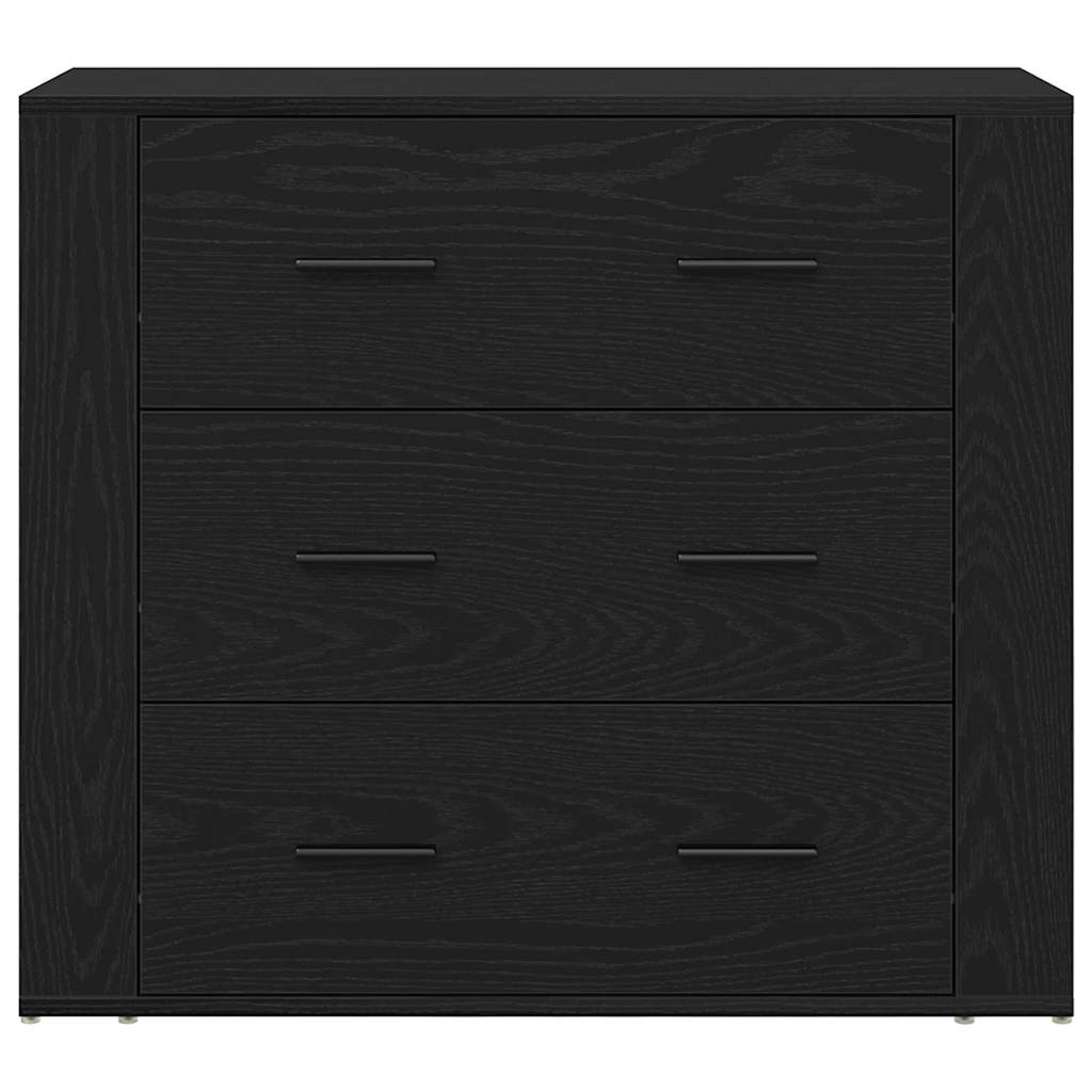 Sideboard Schwarze Eiche 240 x 33 x 70 cm Holzwerkstoff
