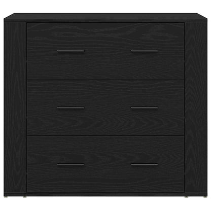 Sideboard Schwarze Eiche 240 x 33 x 70 cm Holzwerkstoff