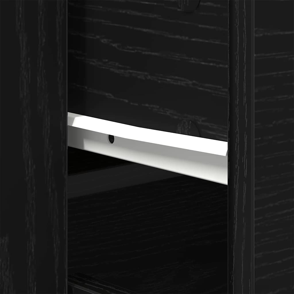 Sideboard Schwarze Eiche 240 x 33 x 70 cm Holzwerkstoff