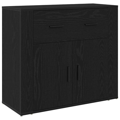 Sideboard Schwarze Eiche 240 x 33 x 70 cm Holzwerkstoff