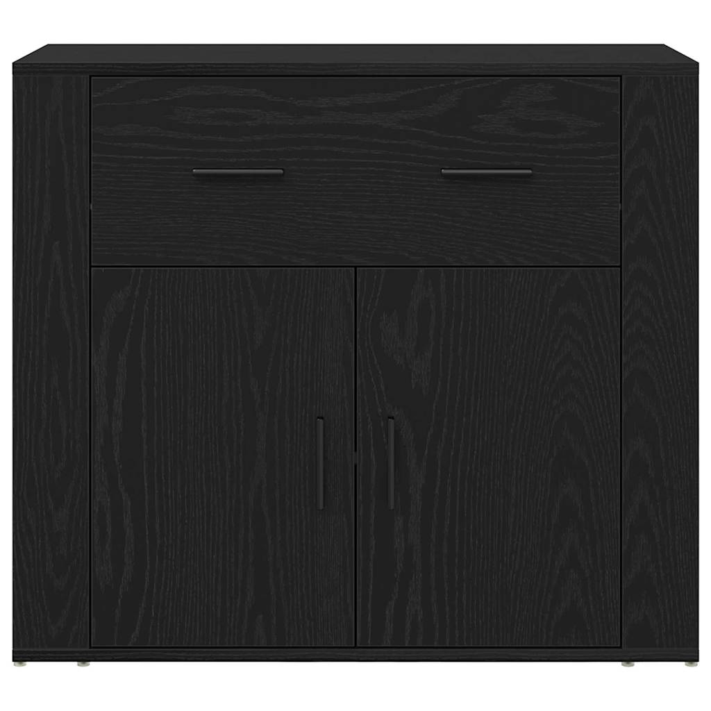 Sideboard Schwarze Eiche 240 x 33 x 70 cm Holzwerkstoff