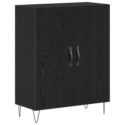 Hochboard 2 pcs Schwarze Eiche 70 x 34 x 180 cm Holzwerkstoff